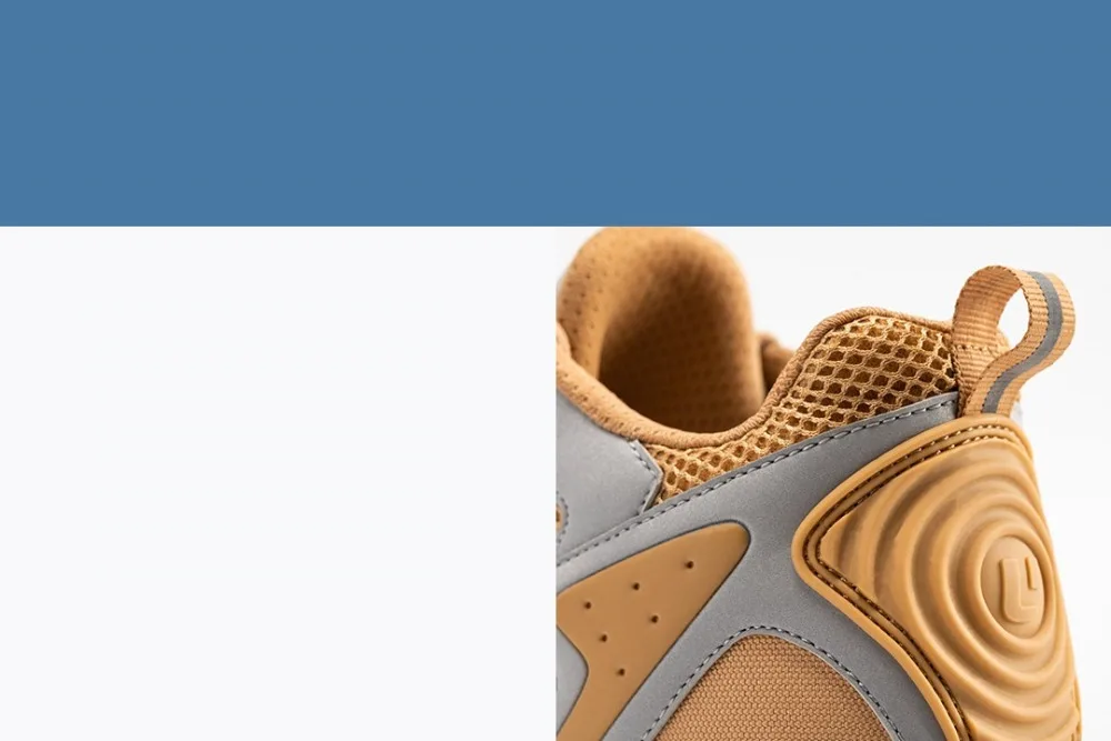 Новинка Xiaomi ULEEMARK; модная повседневная мужская прогулочная обувь; нескользящая подошва; сетчатая дышащая мужская обувь; neakers