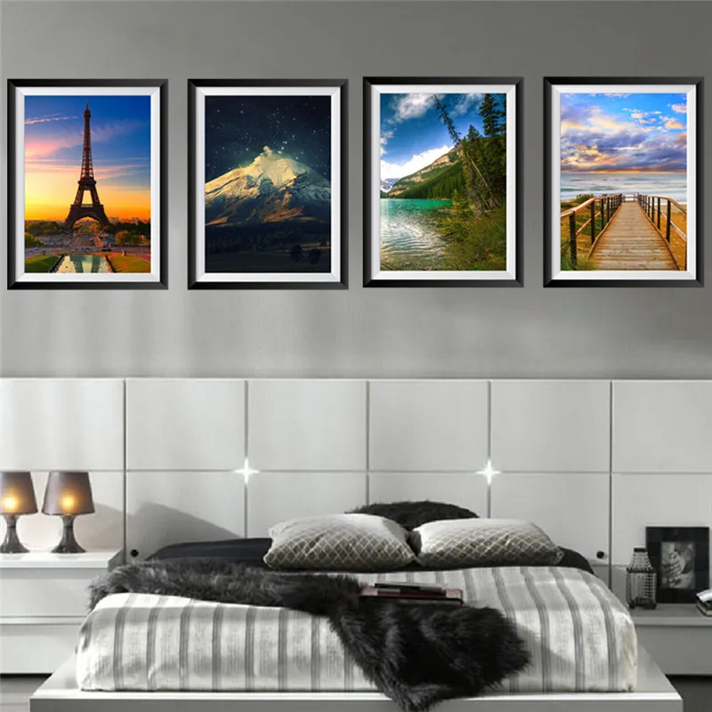 

Красивый пейзаж из ПВХ, фотообои для офиса, гостиной, спальни, украшение для дома, роспись, искусство, 3d вид, настенные наклейки