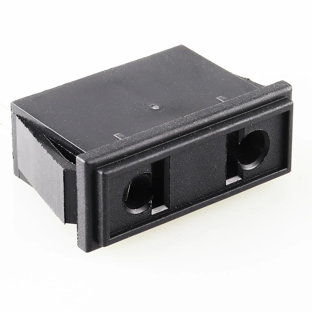 

Chassis Female 2PIN AC US Nema 1-15R Inline Socket Plug Adapter Industrial Power Connector Supply Output Outlet 10A/250V socke