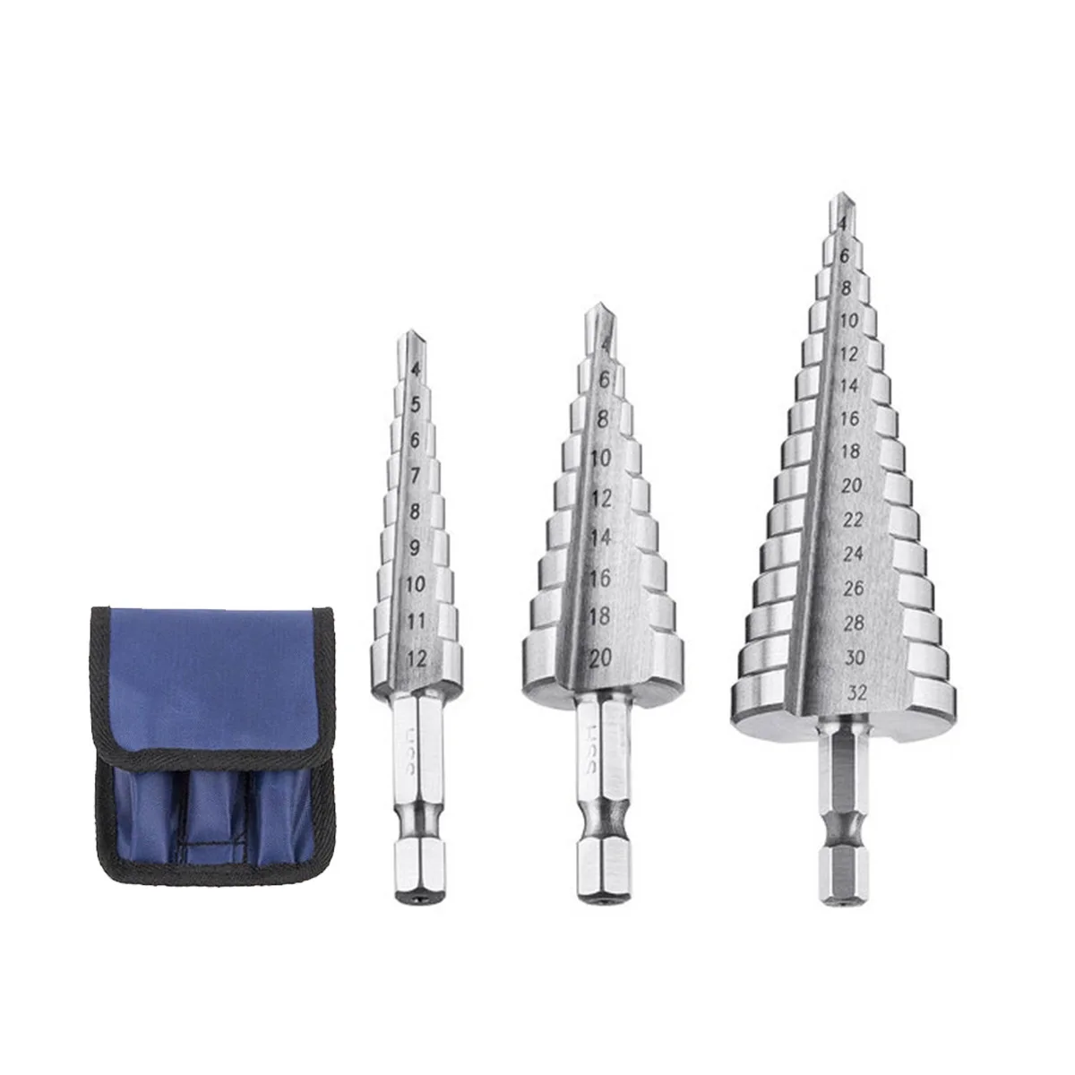 Купить Набор Ступенчатых Сверл По Металлу