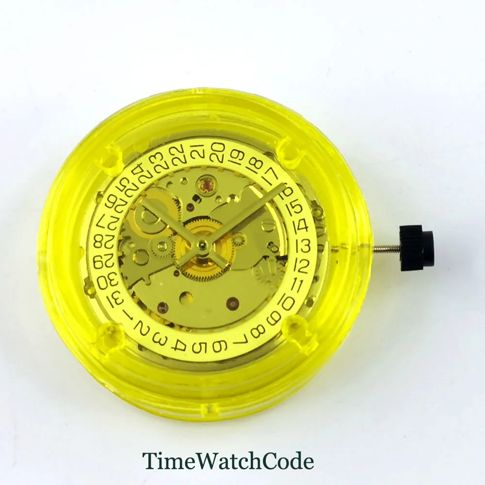 28800bph ST 2130 Mechanical Automatic movement Clone 2824-2 date display fit for automatic men's watch M19