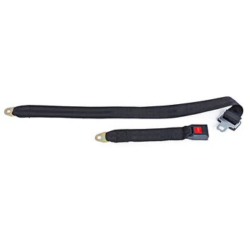 

Car Auto Bus Seat Safety Belt Lap 2 Point Adjustable Retractable Universal Seatbelt B99