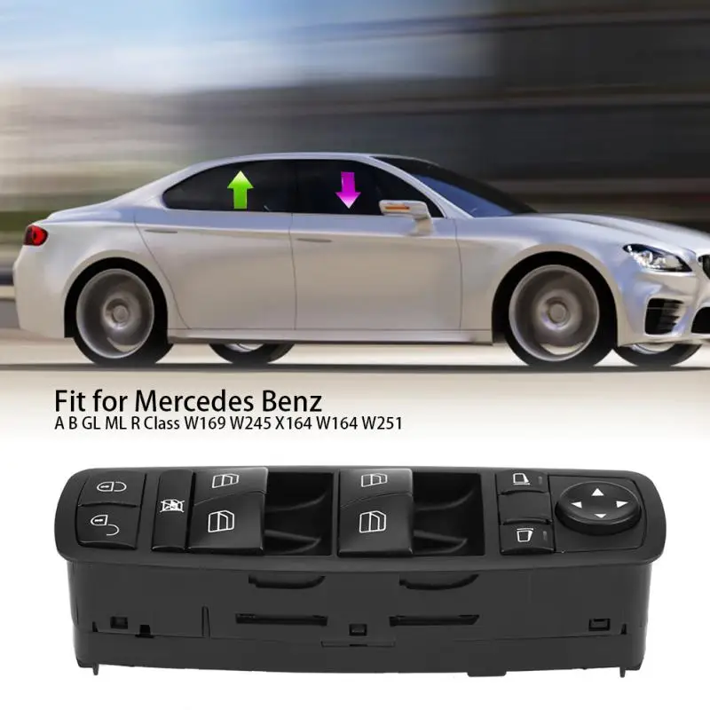Новый переключатель стеклоподъемника с левым рулем 1698206610 для Mercedes Benz A B GL ML R Class