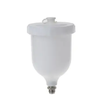 

T600 600Ml Plastic Paint Cup Pot Spray Gun Sprayer Fast Mover Threaded Connector Jet Car Accessories