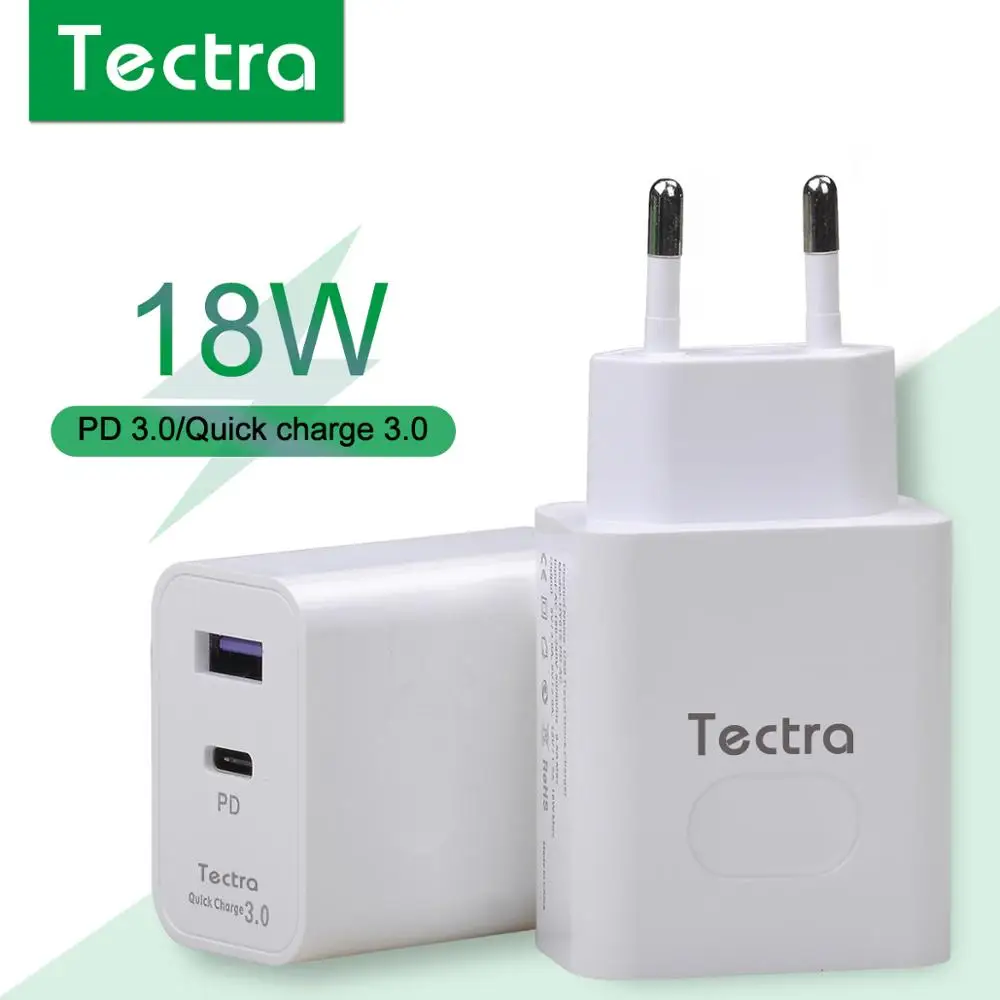 PD зарядное устройство 18 Вт USB Quick Charge 3 0 для iPhone Samsung Xiaomi Huawei QC Cargador мобильный