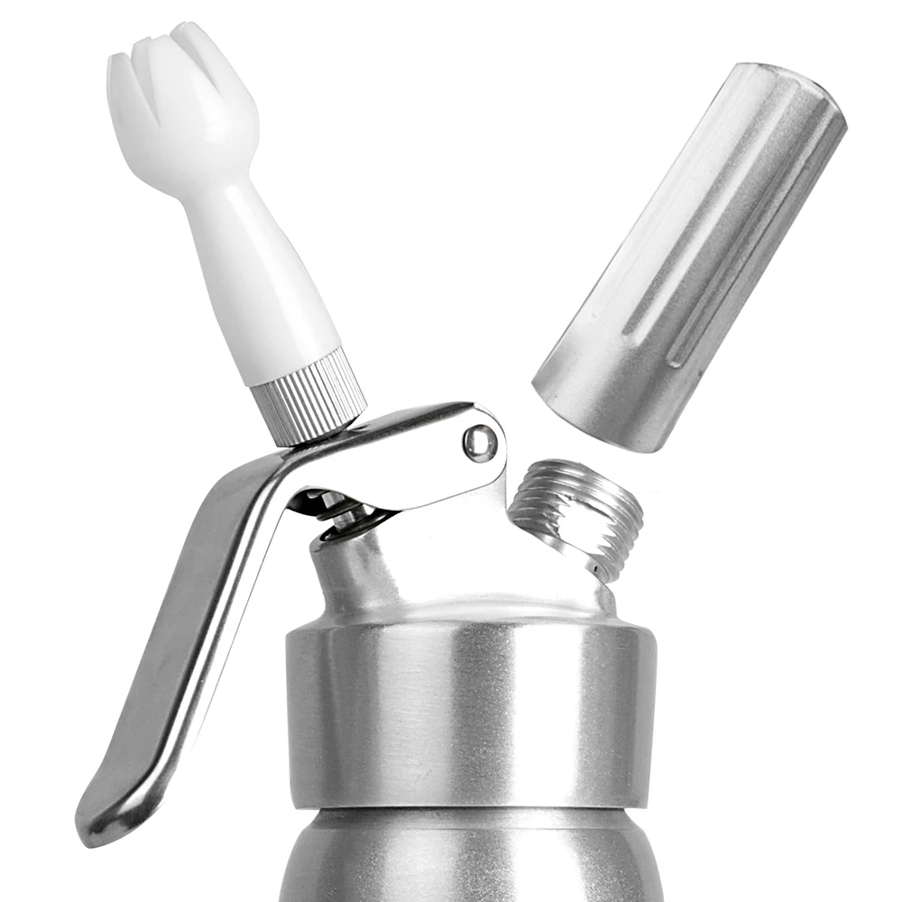 500ml Whipped Cream Dispenser Professional Stainless Steel Leak Resistant Cream Whipper Fancy Desserts Maker