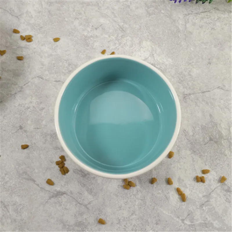 Новая керамическая миска для собак с милыми буквами, посуда для кормления домашних животных, миски для домашних животных, собак, кошек, щенков, миска для еды, миска для воды, товары для домашних животных