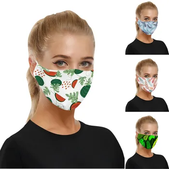 

Women Scarf Unisex Fashion Universal Dust-proof washable In Europe And America De Protection Facemask Lavabili Cotton Scarf Face