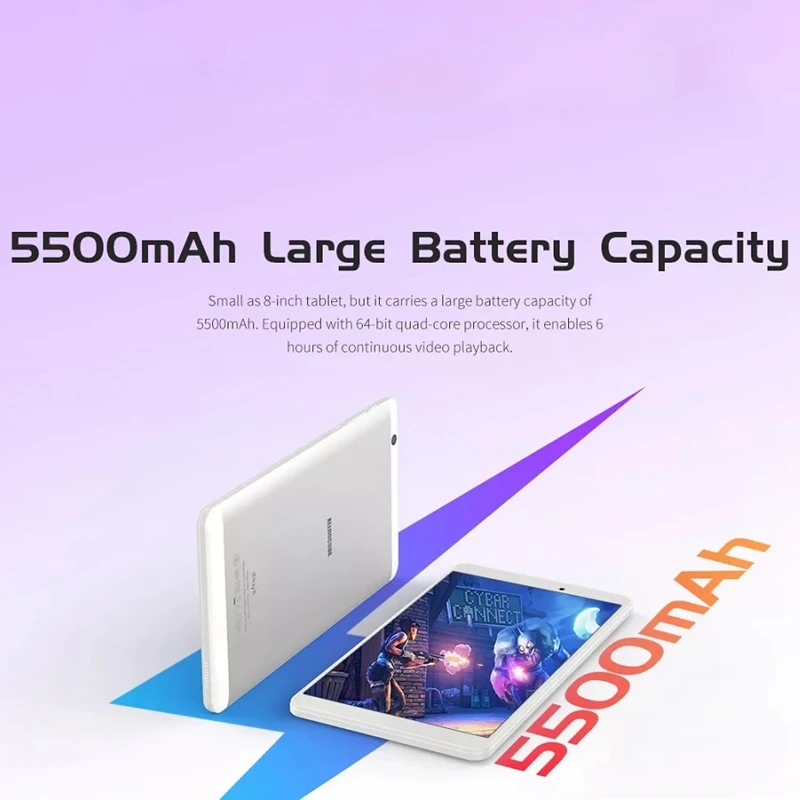 Alldocube Супер Экономичный Iplay 8 Pro Mtk8321 четырехъядерный 8 дюймов 1280x800 Ips 2 Гб Ram 32 Гб Rom Android 9,0 Dua