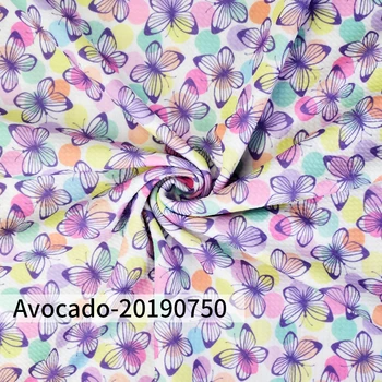 

Huangtao Diy 50X140cm Printed Color Butterfly Cartoon Character Pattern Fashion Liverpool Bullet Fabric No MOQ Polyester Fabric