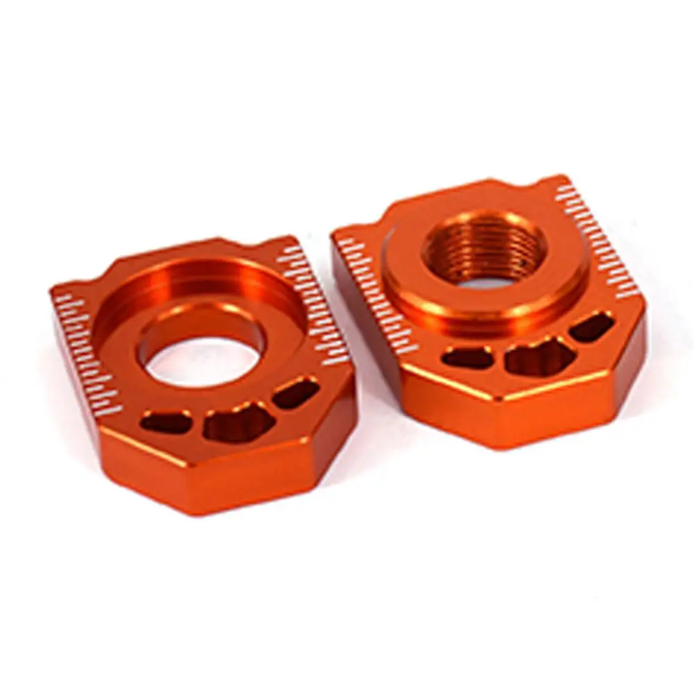 

Adeeing CNC Rear Wheel Hub Adjuster Axle Block Adeeing Accessories for KTM85SX/125-450SX/SX-F/XC/XC-F Wheel Hub Adjuster QQ
