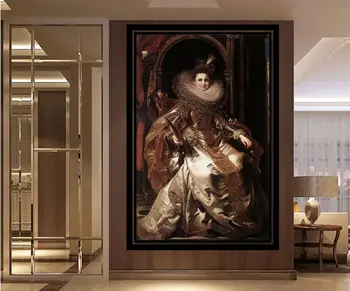 

Peter Paul Rubens Portrait of Maria Serra Pallavicino nice oil painting good canvas wall art