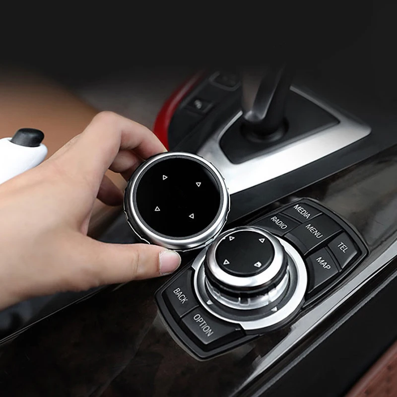 Для BMW F15 F16 F25 F26 E60 E70 E90 E92 X3 X5 F10 F20 F30 M Логотип мультимедийная кнопка декоративная