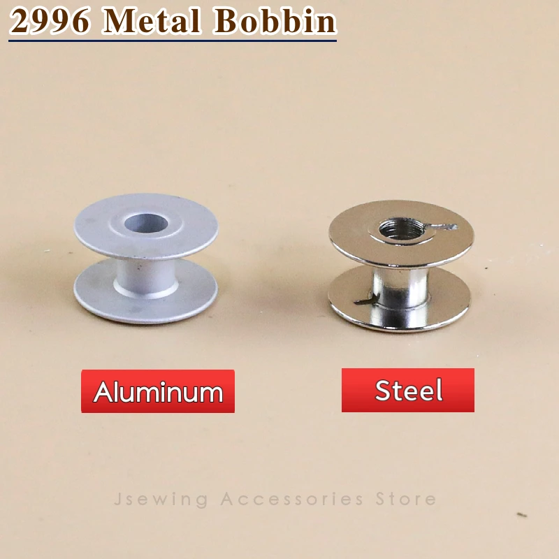 Mr. Pen Bobine Metalliche Per Macchina Da Cucire (32 Pezzi) - Standard Per Brother, Singer, Janome - Confezione Riutilizzabile