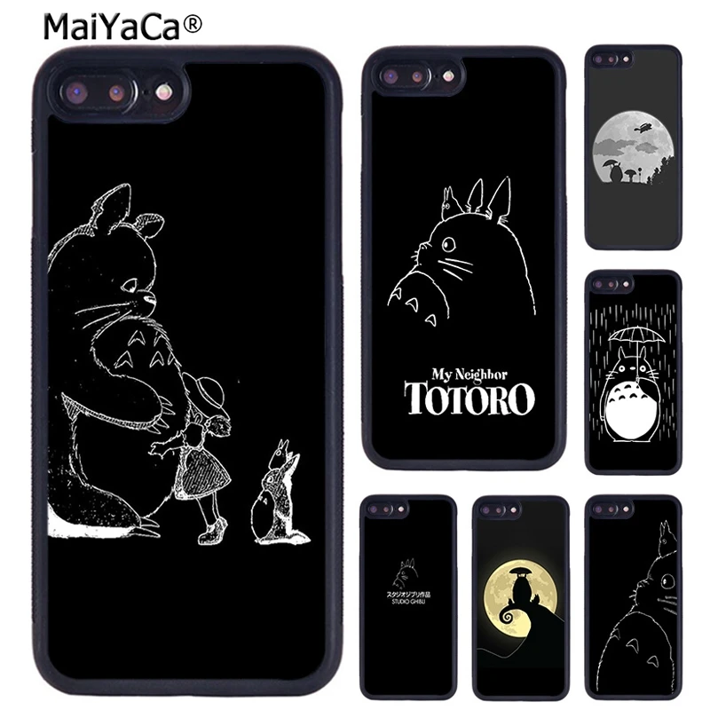 MaiYaCa Мой сосед Тоторо студия ghiдоступ телефонный чехол для iPhone X XR XS 11 12 Pro MAX 5 6 6S 7 8