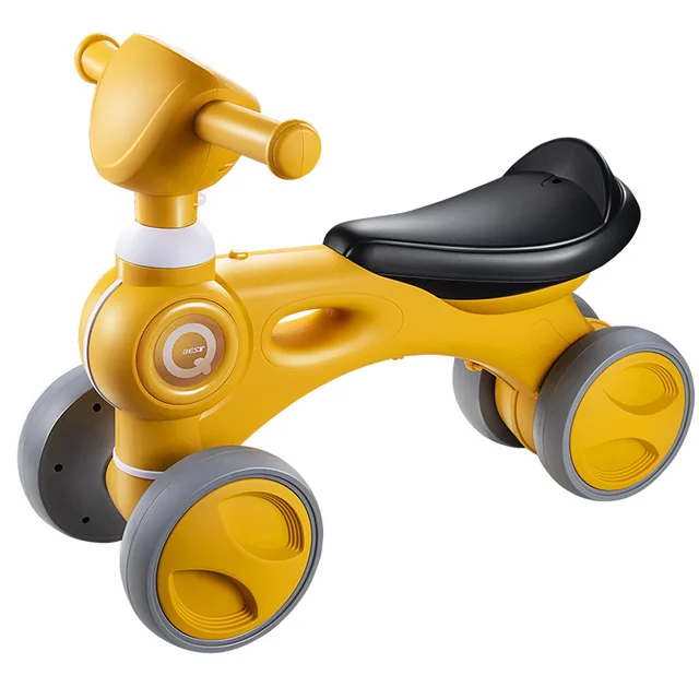 LazyChild Children's Music Light Car Balance Without Pedal Scooter Riding Walking Learning Scooter 1-3 Years Old Baby Toys 2021 1