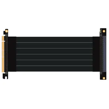 

PCI-Express 3.0 16x To Pcie X16 Riser Extension Cable image Cards 16x Slot Pci-e Cable Connector Stable for PC Host 15cm(270 deg