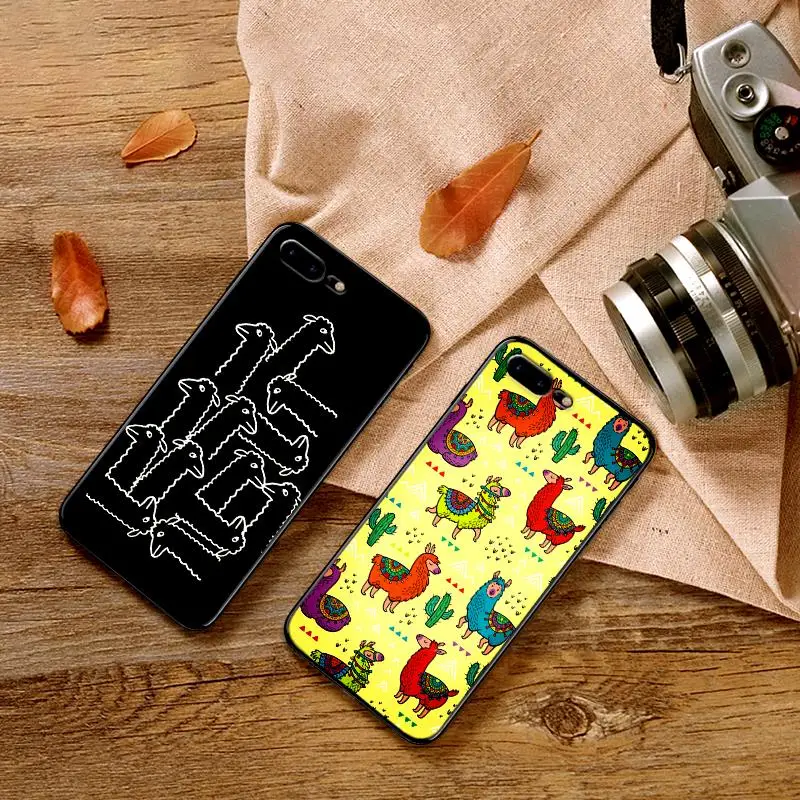Чехол для телефона Xiaomi mi 8 A2 LITE 9 SE 9T A3 PRO Cute Lama Alpaca animals 6X X 2S 3 F1 CC9E CC9 | Мобильные