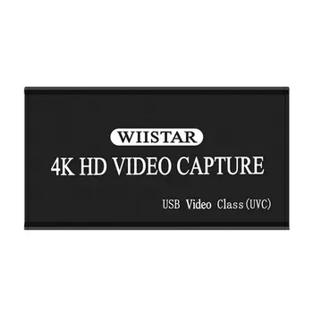 

Wiistar 4K HDMI To USB 3.0 Video Capture Compatible For Windows Full HD 1080P Live Streaming Video Game Grabber Converter New