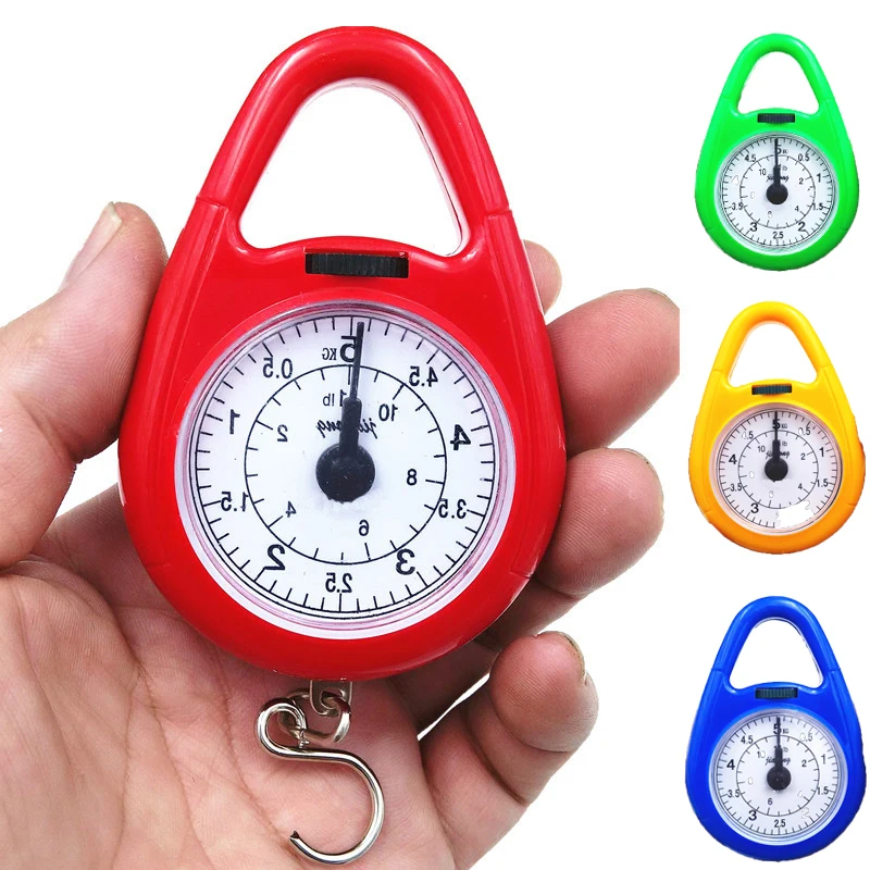 5kg Spring Scale Portable Needle Hanging Fishing Hook Mechanical Pocket