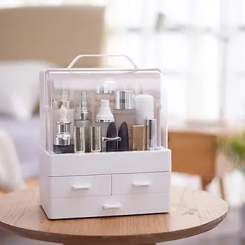 

Large Capacity Drawer Cosmetic Storage Box Dressing Table Sundries Organizer