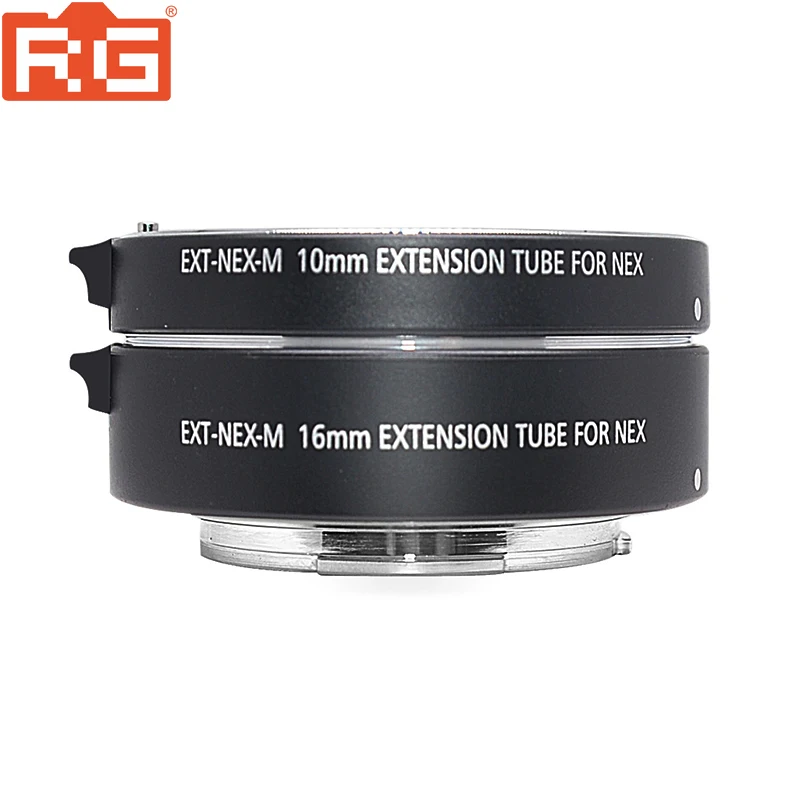 Metal Auto Focus Macro Extension Tube 10mm 16mm for Meike MK-S-AF3A Sony Mirrorless a6300 a6000 a7 a7SII NEX E-Mount Camera | Электроника