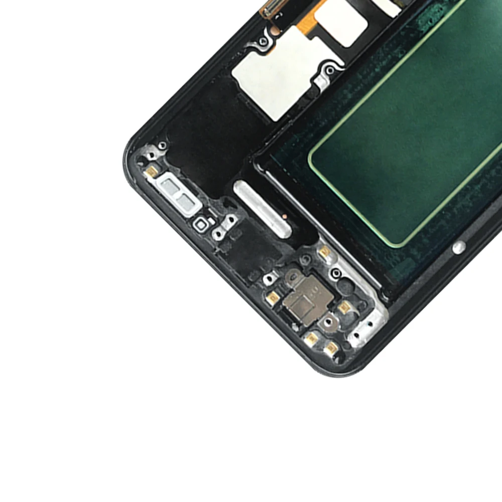 Супер AMOLED ЖК-дисплей для Samsung Galaxy s8 экран цифровой преобразователь G950F G950FD G9500 G950U s8 ЖК-дисплей с рамкой
