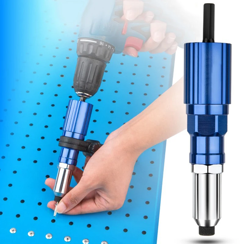 Electric Rivet Gun metal Core pull riveting gun adapter Cordless