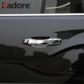 

For Volkswagen Atlas Teramont 2017 2018 2019 Chrome Car Side Door Handle Cover Trim Protection Sticker Exterior Accessories