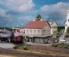 HO Scale Model Train Model Building Railway Station House For Architecture Building Landscape  ABS Assemble