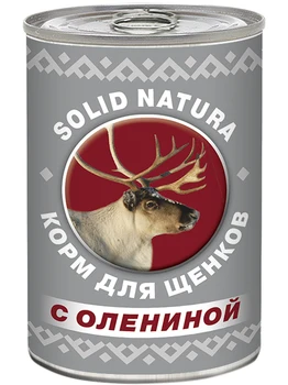 

SOLID NATURA SOLID NATURA for puppies with venison