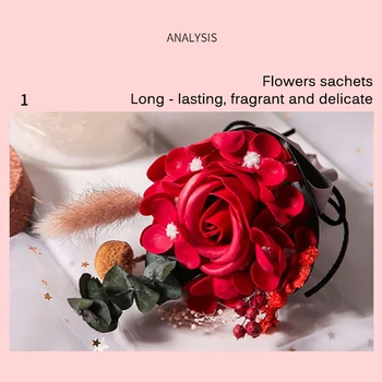 

Aromatherapy Soap Rose LED Soap Flower Plastic Bottles Wedding Artificial Flower Valentines Day Mothers Day Birthday Gift