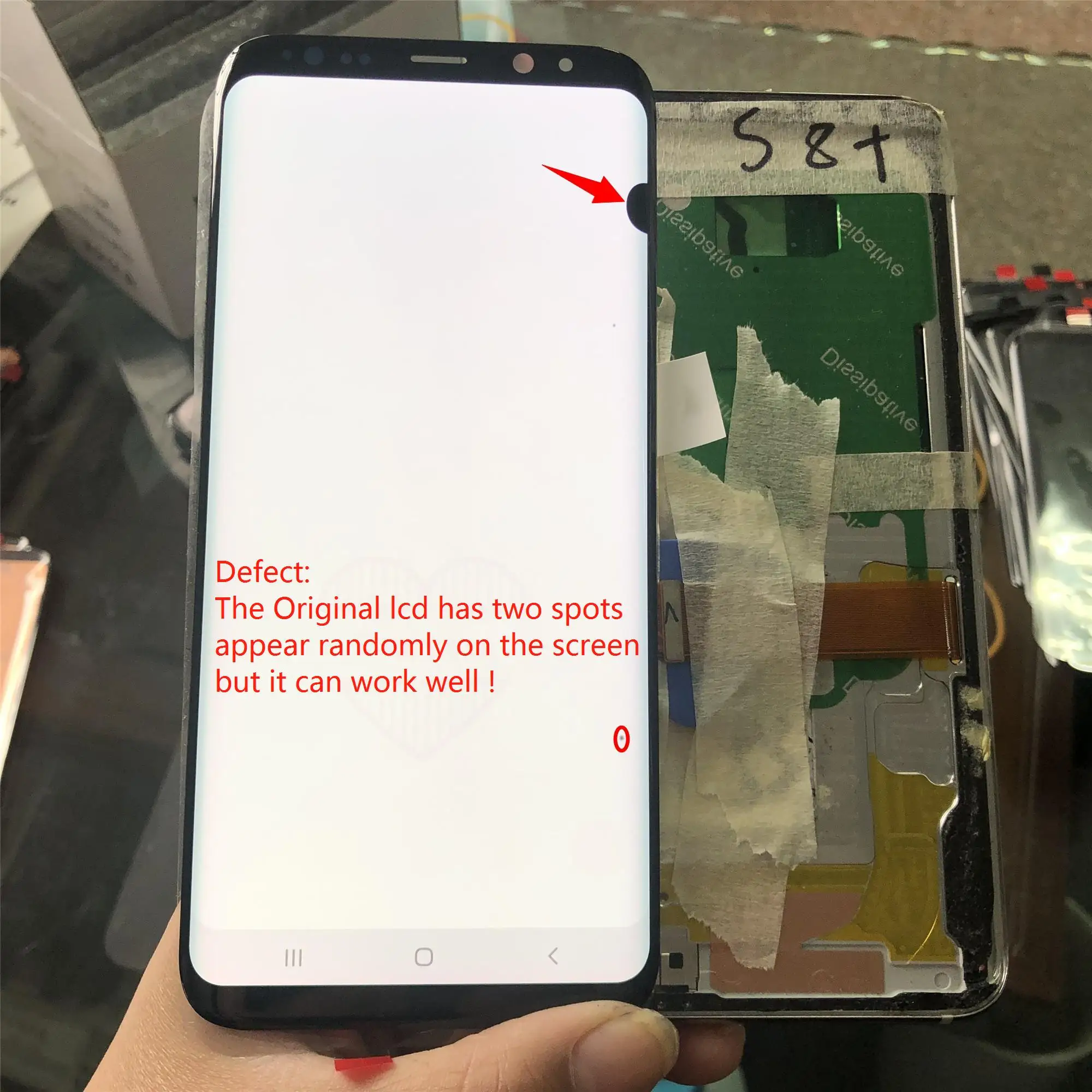 Original For Samsung Galaxy S8 Plus LCD Display