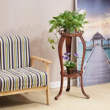 Утолщенная железная художественная Цветочная стойка многоэтажная гостинная для заземления Балконная Цветочная стойка с хлорофитумом зеленый цветок Луо