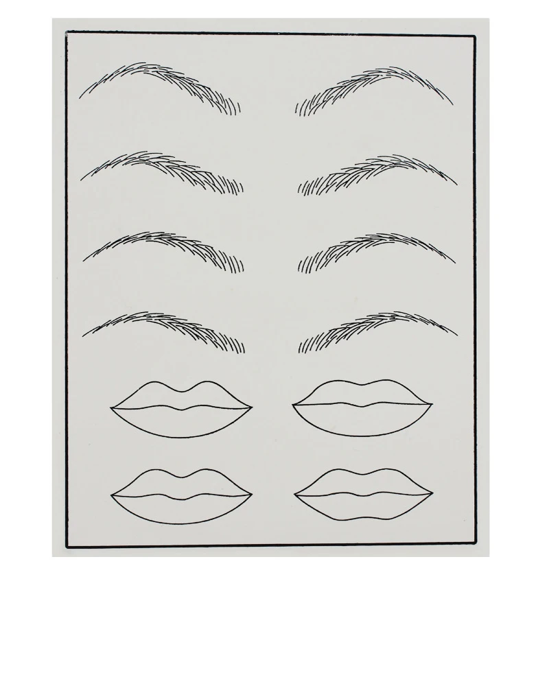 Double Sides Tattoo Practice Skin Silicone Pads Tattoo Microblading Practice  Skin for Beginners and Experienced Artists|Tattoo accesories| - AliExpress