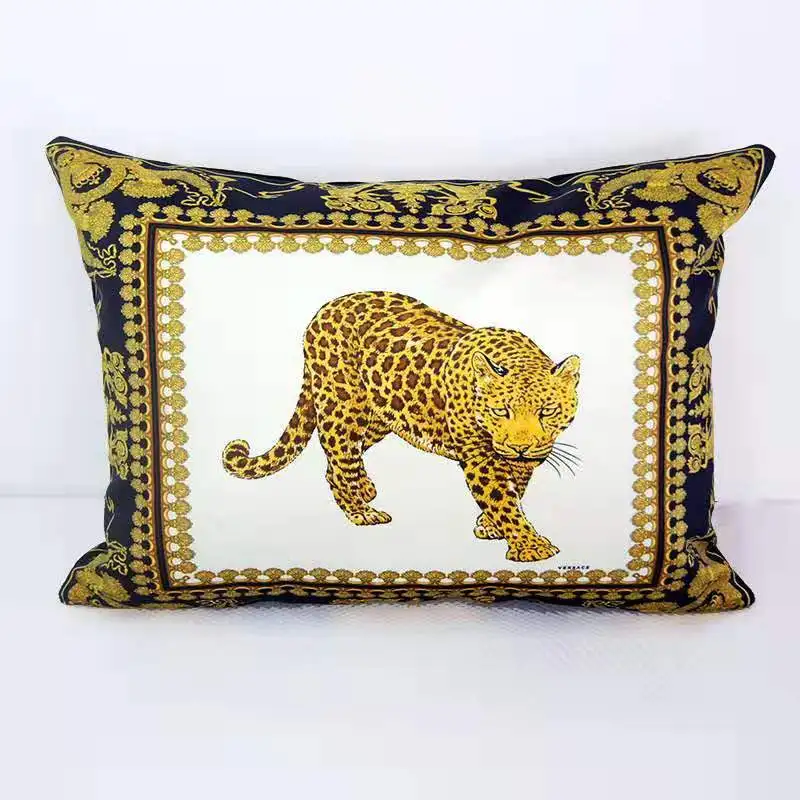 

Pillowcase Velvet Cushion Cover Rectangle European Design High Quality Home Sofa Decor House Villa