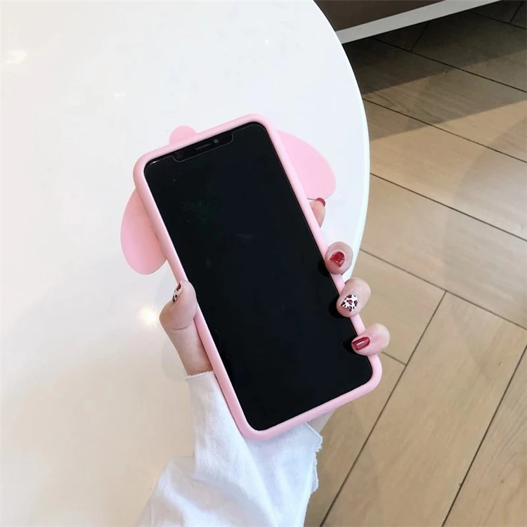 Tide 3D мультфильм pompomprin Cinnamoroll My Melody Dog чехол для телефона для iPhone 11 Pro X XS Max XR 6 6S 7 8 Plus силикагелевый чехол