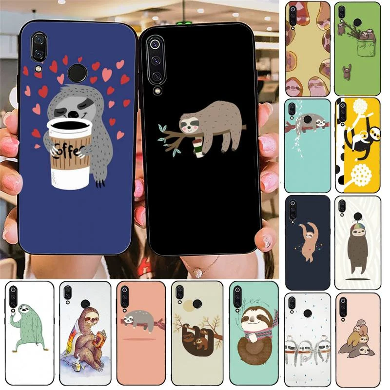 YNDFCNB Caffeinated Giày Lười Động Vật Ốp Lưng Điện Thoại Redmi Note 8Pro 8T 6Pro 6A 9 Redmi 8 7 7A Note 5 5A Note 7 xiaomi leather case glass