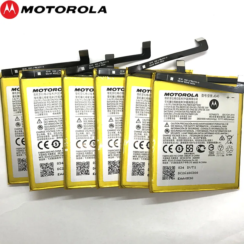 

Motorola NEW Original 3000mAh JE40 Battery for MOTOROLA Z3 XT1941 Stock baterнa de High Quality Battery + Tracking Number