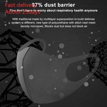 

mascarilla masks Lot Washable Earloop Masks Anti Dust Cycling Mouth Face Mask mascaras