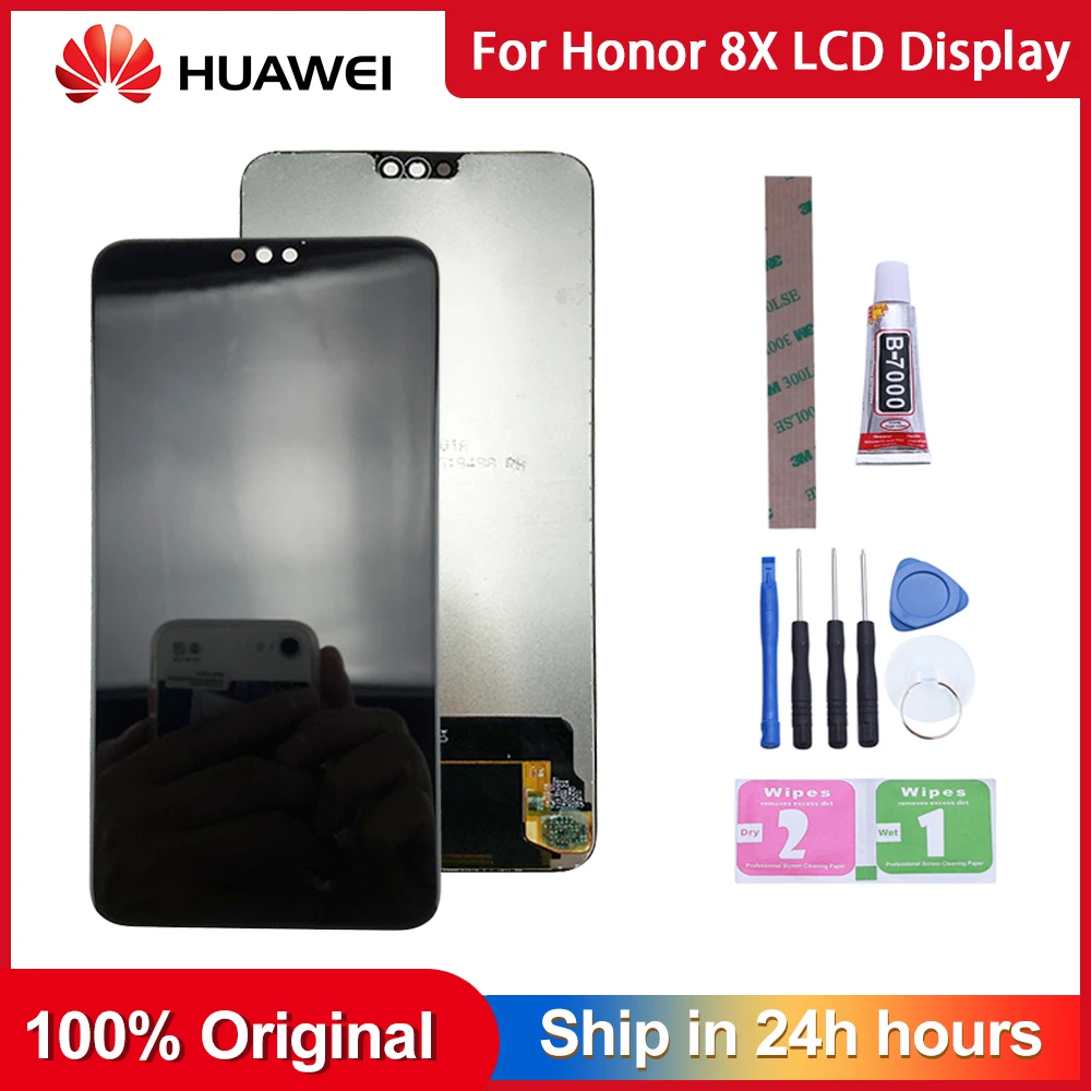 Оригинальный дисплей для Huawei Honor 8X JSN AL00 L22 L21 Полный ЖК + сенсорный экран