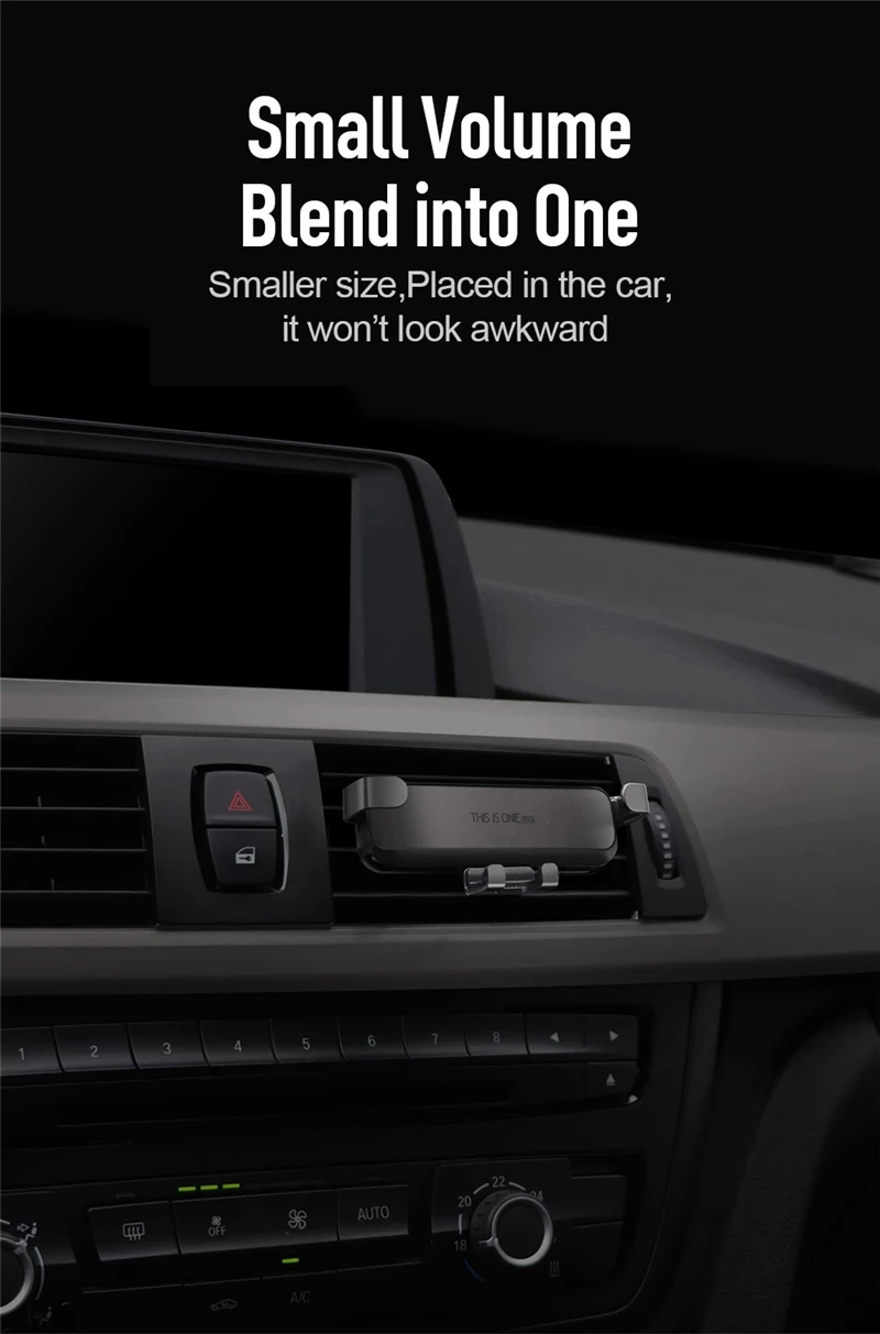 Это один гравитационный Автомобильный держатель для телефона в Автомобиле вентиляционное отверстие крепление без магнитного держателя мобильного телефона держатель для навигатора для iPhone XS MAX