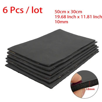 

6pcs Lot Vehicle Insulation Closed Cell Foam Sheet 10mm Car Van Sound Proofing Deadening Insulation Car Hood Insulation