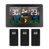 Wall Clock Digital Weather Station 3 Sensor Wireless Indoor Outdoor Thermometer Hygrometer Barometer Forecast Modern Watch -40℃ ► Photo 1/6