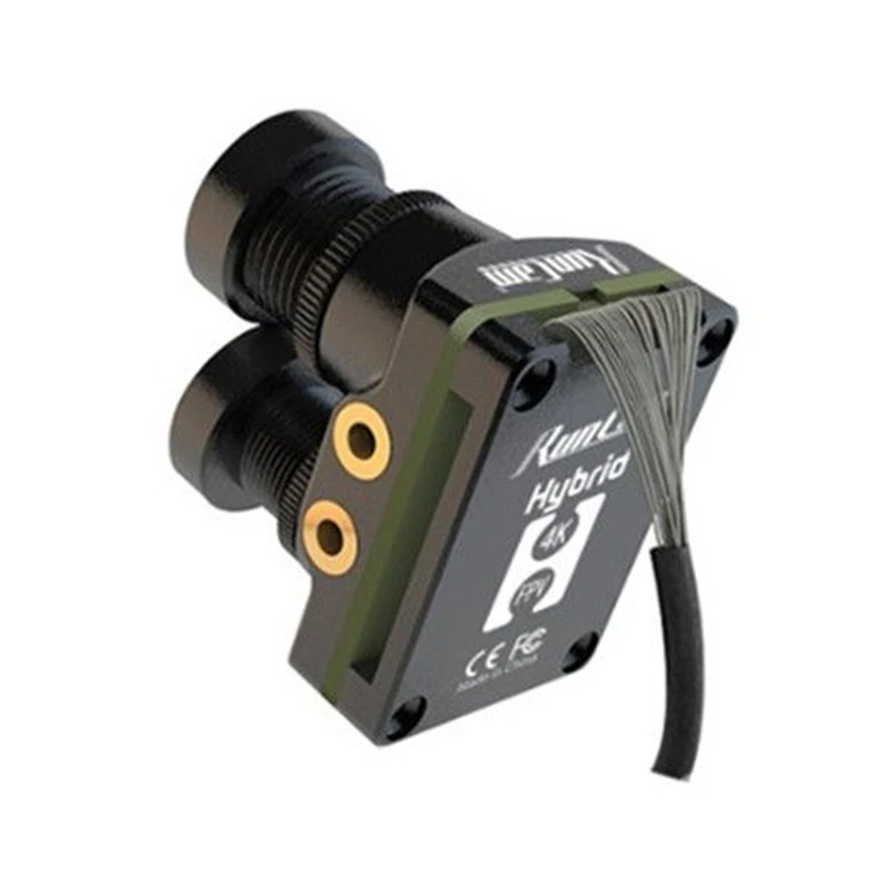 RunCam Hybrid 4K 30fps FOV 145 градусов HD Запись DVR с двойным объективом Мини FPV камера с низкой задержкой одна плата для RC гоночный Дрон