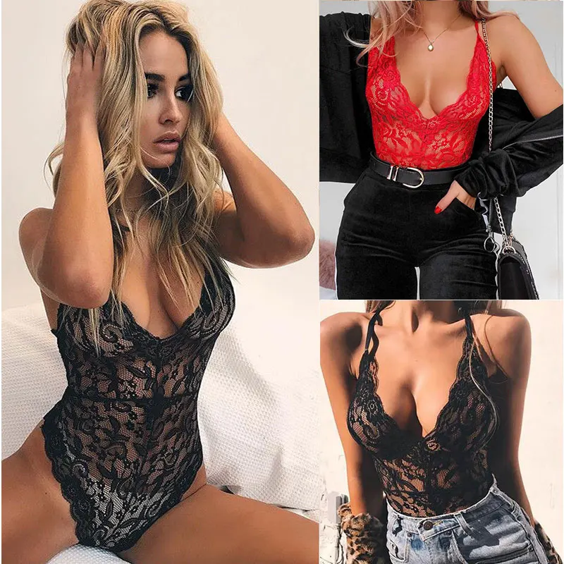 women fantasias Lingerie Sexy Hot Erotic Dress For Sex Underwear Plus Size Perspective Lace sexy lingerie Porno Costumes S-3XL