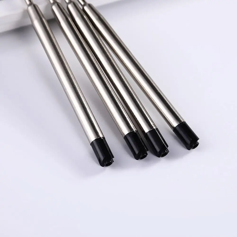 

Pen Refill Metal Ballpoint Pen Refills Office School Pen Heavy Blue Ink Stationery Black Roller Notebook Refills Gifts Port M2O7