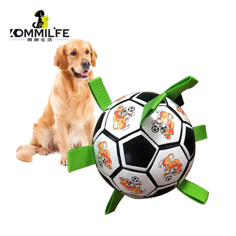 PuppyDogSoccerBallToysInteractiveFootballToysForDogsOutdoor