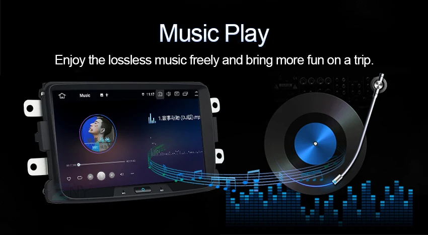 Best 8" IPS CarPlay Android 9.0 Car Stereo GPS For Renault Duster Dacia Sandero Logan Lodgy Captur Radio Navigation DSP Audio Video 13