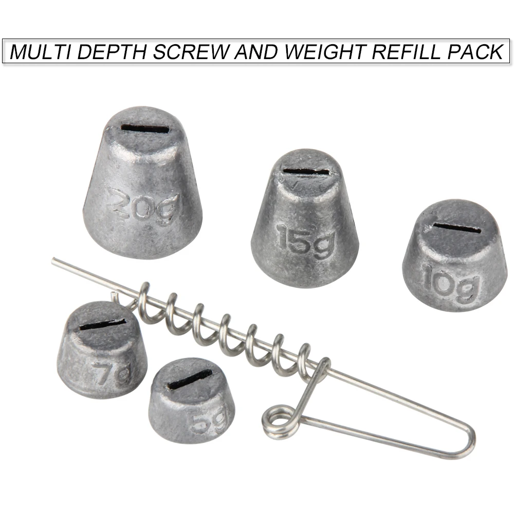 Screw In Sinkers - Fishing Sinkers